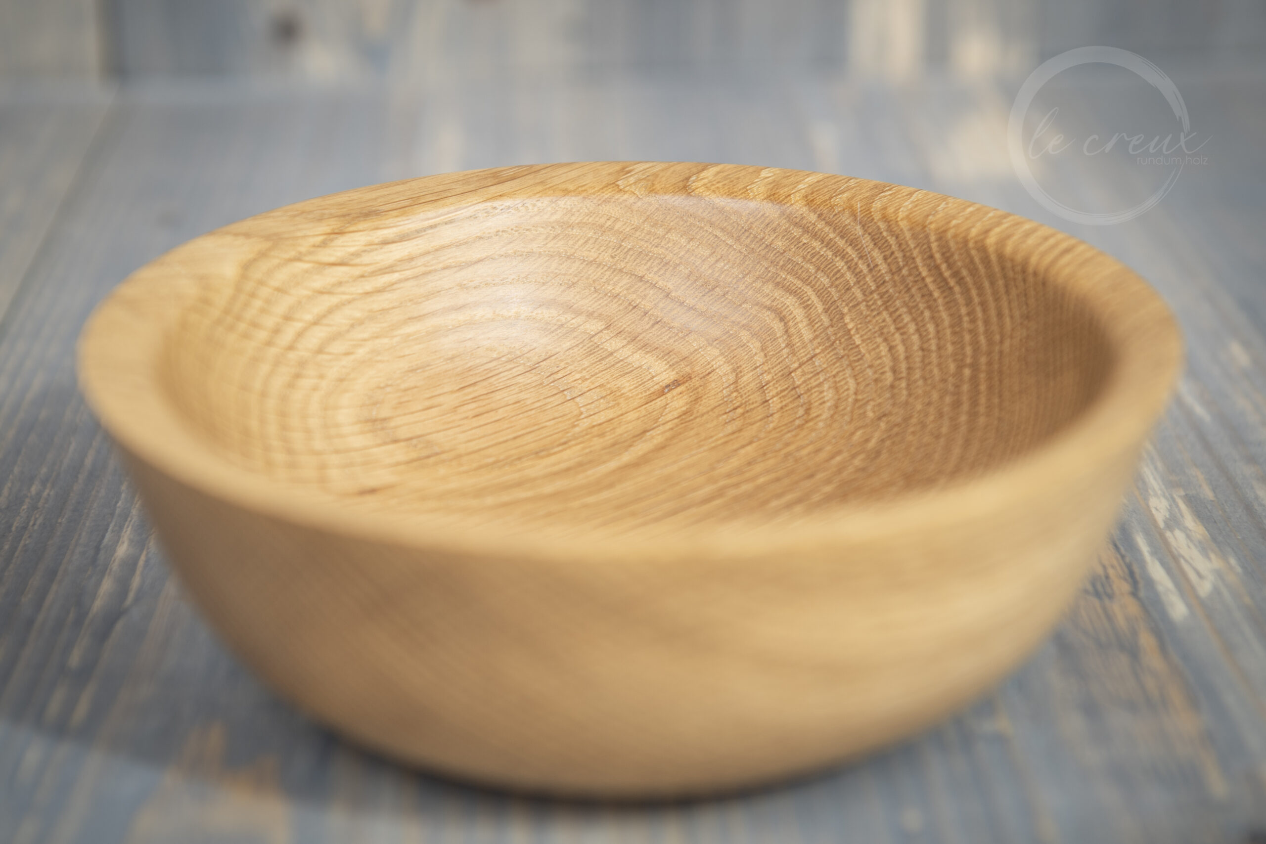 Schale aus Eiche – Bild 2