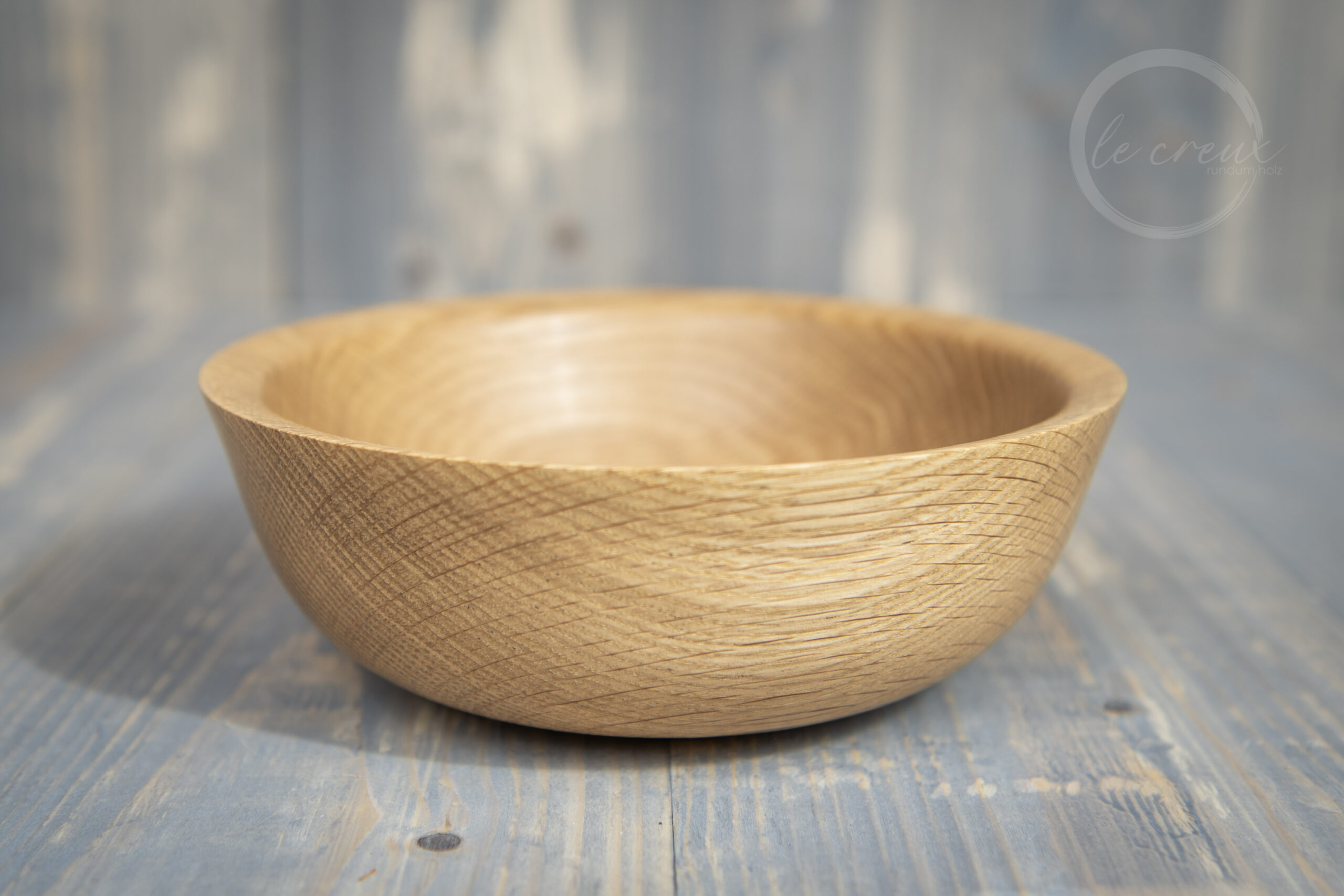 Schale aus Eiche – Bild 4