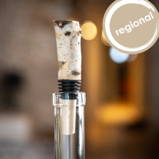 Flaschenverschluss aus Birke