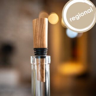 Flaschenverschluss aus Kirsche