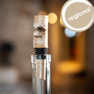 Flaschenverschluss aus Birke