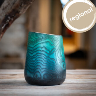 Dekorative Vase aus Esche